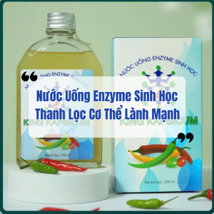 Nước Uống Enzyme Sinh Học - Thanh Lọc Cơ Thể Lành Mạnh